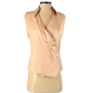 Gucci Silk Wrap Top (Size 6)